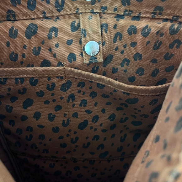 RARE BAGGU cheetah print laptop duck bag! - Picture 4 of 6